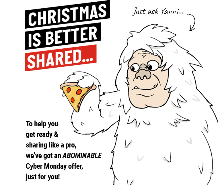 Christmas is better shared